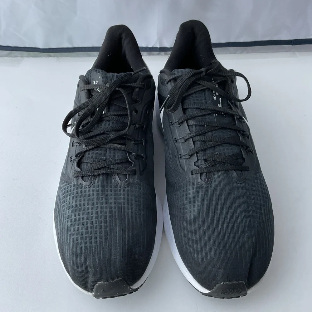 Nike Air Zoom Pegasus 39 DH4071-001 Black Running Shoes Men’s Size 14 - Picture 2 of 15